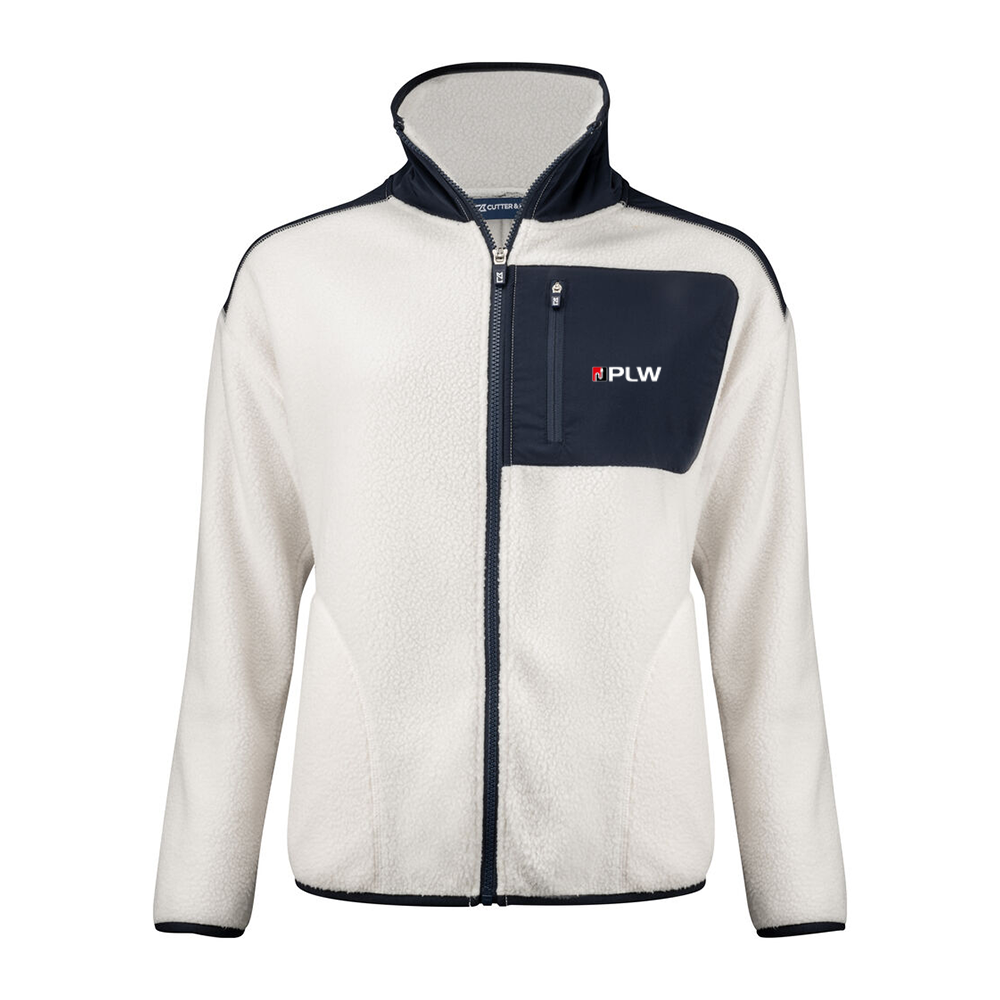 Cascade Sherpa Fleece Ladies Shell White