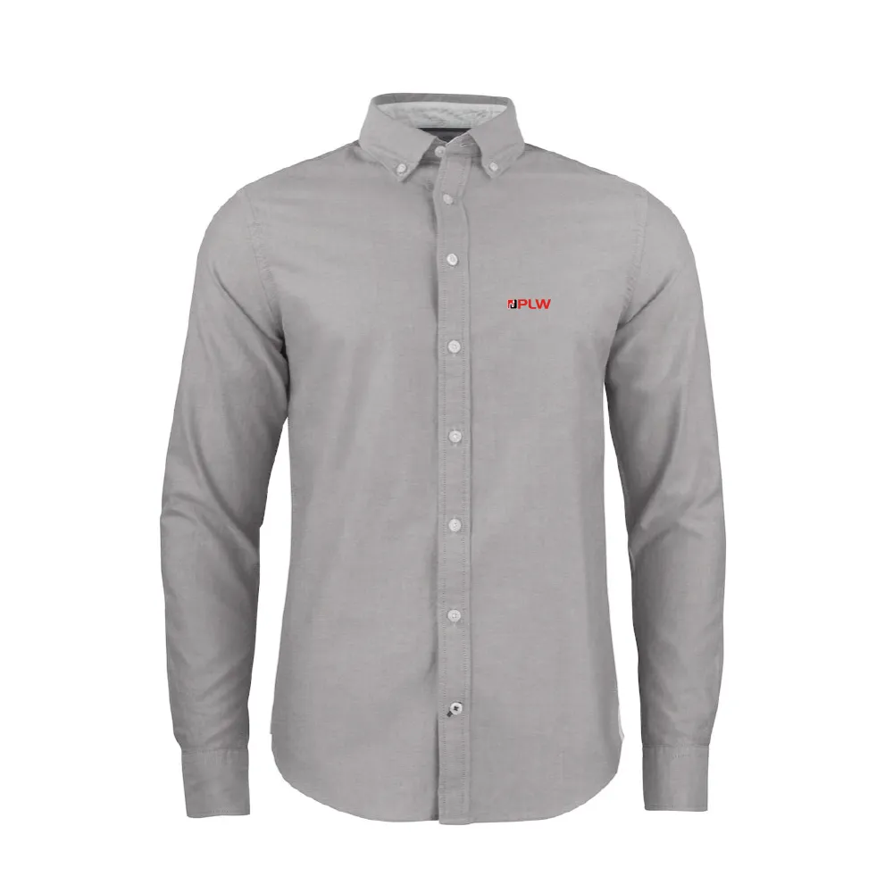 Belfair Oxford Shirt Men Grey
