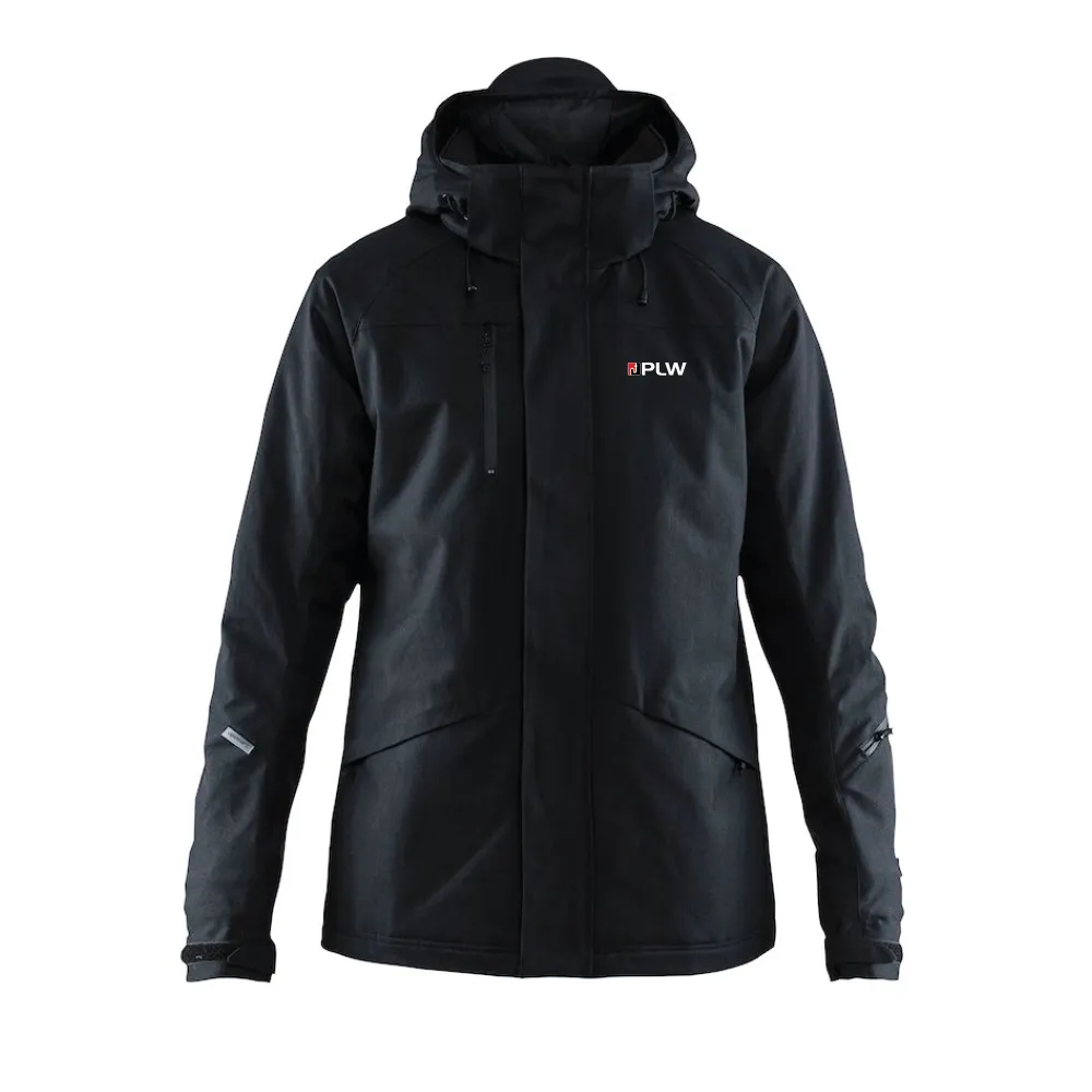 MOUNTAIN PADDED JKT M BLACK MELANG